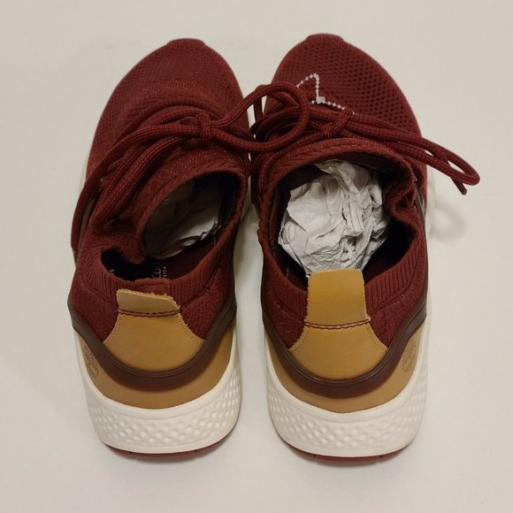 Timberland Flyroam Go Knit Chukka A1UGG A2350 Burgundy Womens Size‎ 10 New n Box - Picture 6 of 10